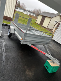 Utility trailer 5x7 galvanized new condition Moncton $1950