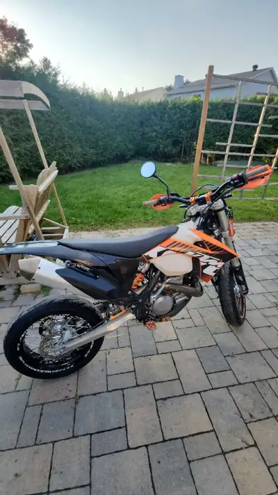 2012 KTM 500 EXC Supermoto Rebuilt this year by a professional licensed mechanic Loads of upgrades a...