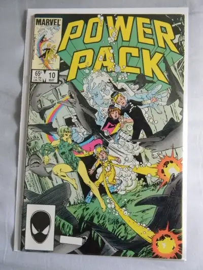 Marvel comic - Power Pack #10 (1985), View more
