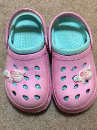 Girls pink shoes, size 10 From pet free and smoke free home