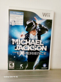 Wii Game Michael Jackson The Experience 