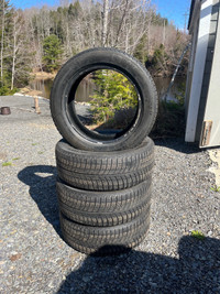 215/55R17 Michelin winter tires