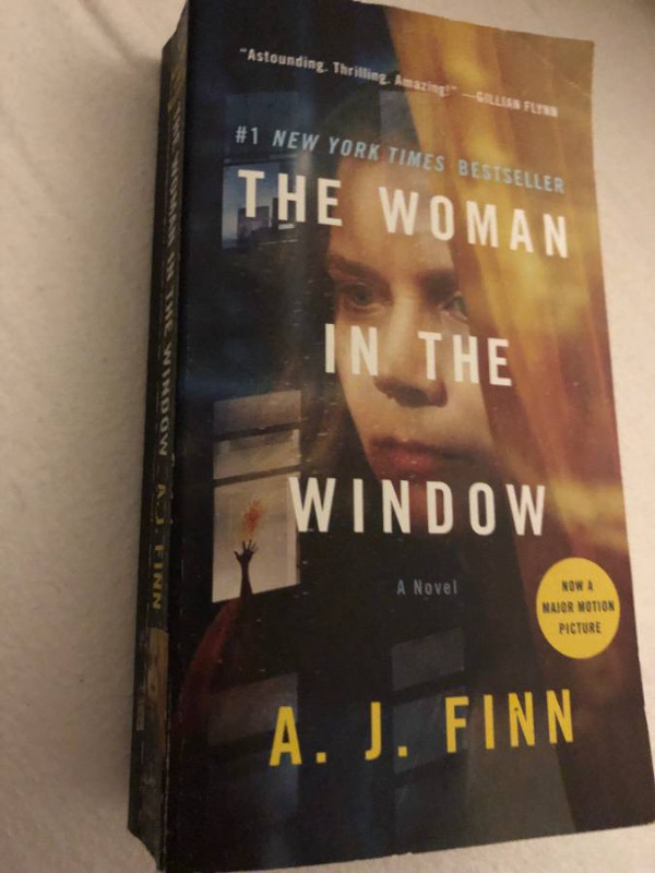 Novel - A Woman in the Window $5, used paperbackby A.J. Finn in Fiction in Oakville / Halton Region