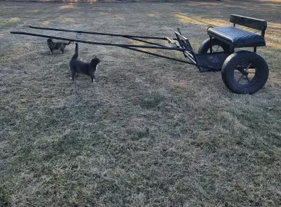 Leather Harness and Cart Single Horse, View more