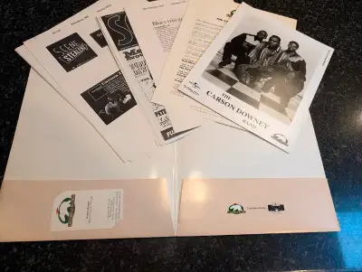 CARSON DOWNEY BAND - PROMOTIONAL KIT !  PICS, POSTER+ BIO, View more