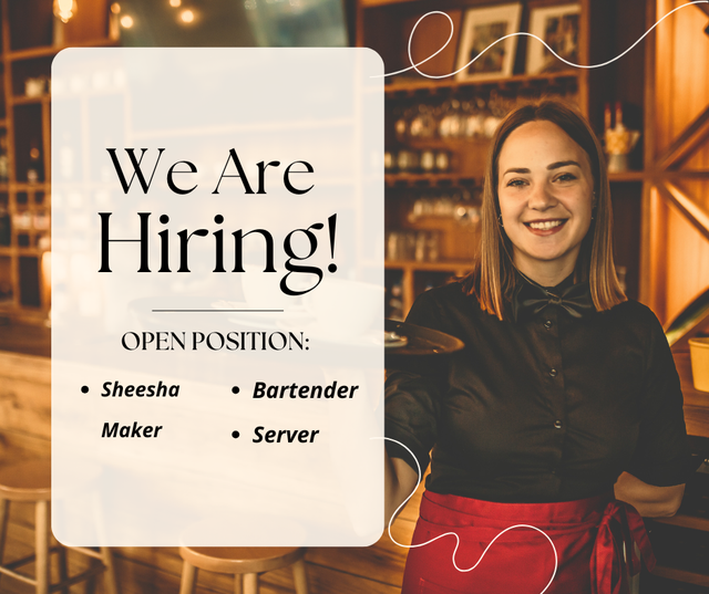 HIRING SERVER BARTENDERS & HOOKAH MAKER FOR INDIAN BAR & LOUNGE in Bar, Food & Hospitality in City of Toronto - Image 2