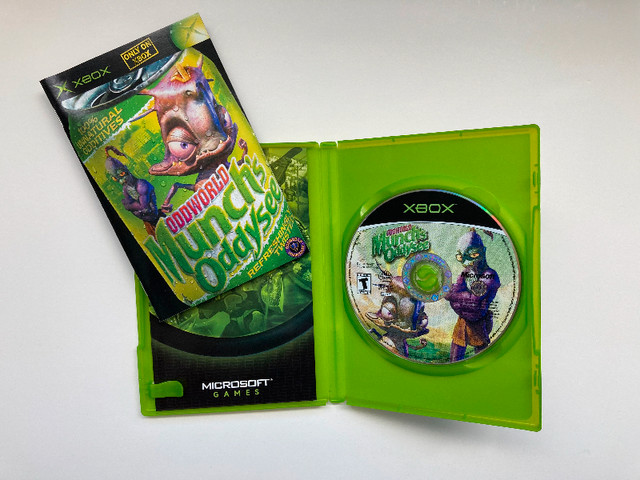 Oddworld : Munch's Oddysee ( XBOX 2001) - like new - only $20 !! in Older Generation in City of Halifax - Image 3