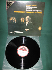 Strauss/Andre Previn LP + classical music cd sampler +
