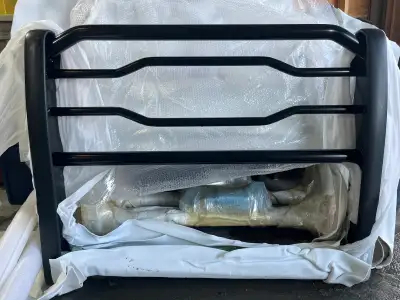 Dodge Ram 2500, 3500, 4500, and 5500 Bull Bar. Fits 2019-2024 models. Light guard is not included.
