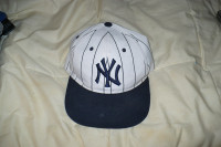 new york yankee pinstripe ball cap