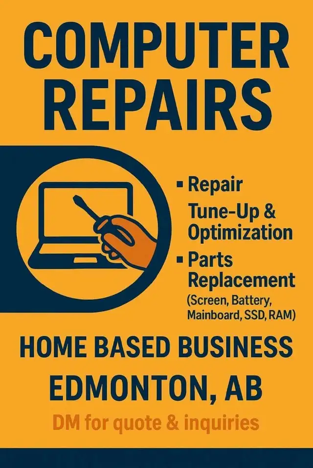 5-Star Rated PC & Laptop Repair  Quick Diagnostics & Fixes in Desktop Computers in Edmonton - Image 2