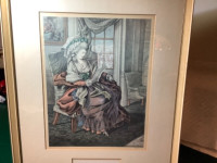 Late 18th Century Signed Print by Robert Dighton