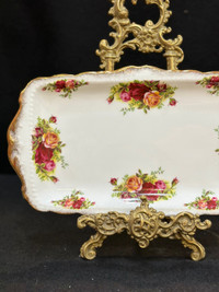 Sold  out - Sandwich platter Old country Roses Royal Albert- 
