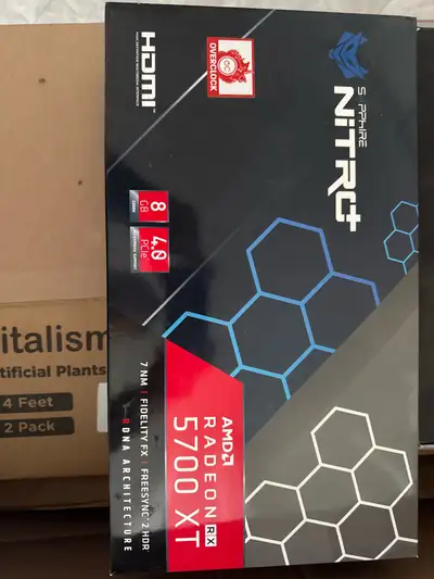 Sapphire Nitro AMD RADEON RX 5700 XT Graphics Card Used for some mining but still in great shape. I...