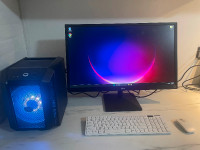 Custom Mini ITX Desktop PC setup