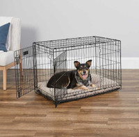 Dog crate 36 inches double door