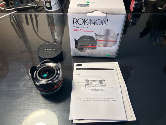 Rokinon 7.5mm F3.5 Fisheye in Cameras & Camcorders in Lethbridge