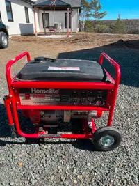 Homelite 5000 watt generator