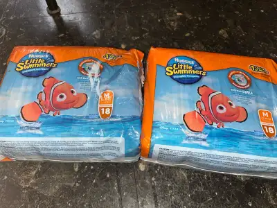 Huggies little swimmers pull up size medium 18 count , View more
