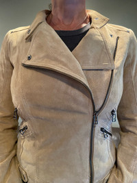 Danier Nubuck Leather Jacket