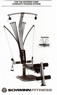 Bowflex powered Schwinn comp home gym fitness machine