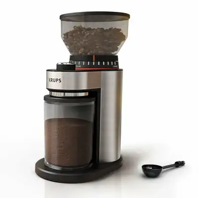 *BRAND NEW!* KRUPS Flat Burr Coffee ...  ITEM# 207, View more