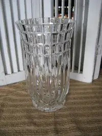 Crystal Vase  (very heavy)