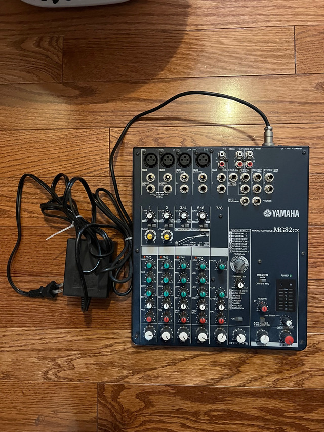 Professional audio sound mixer Yamaha MG82CX in Pro Audio & Recording Equipment in Markham / York Region