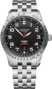 Victorinox Men's AirBoss Black Dial Automatic Watch