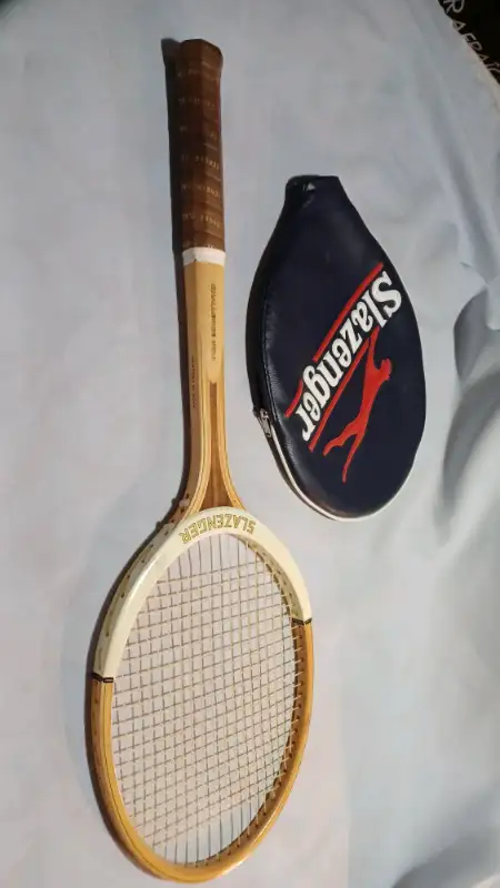 Vintage Slazenger wooden tennis racket63694127221379122