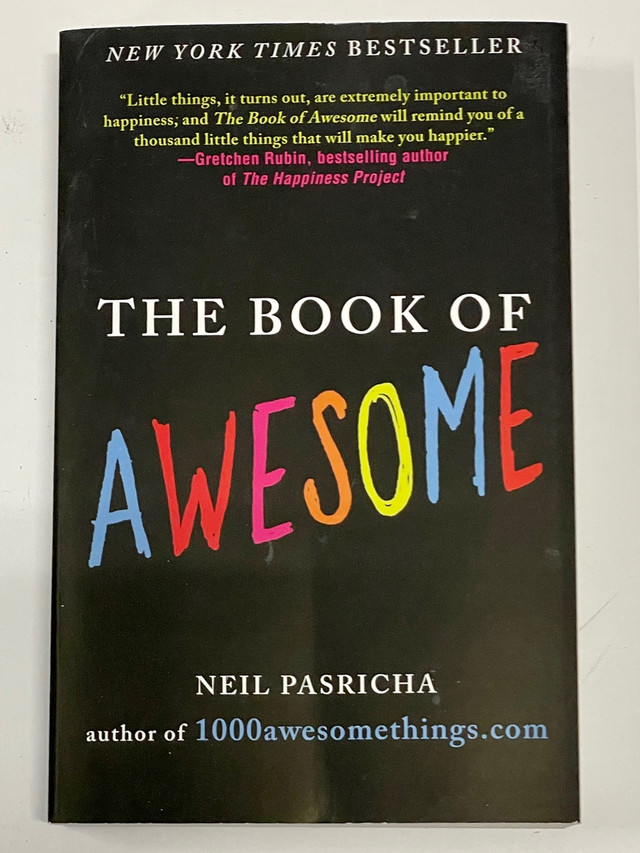 The Book of Awesome by Neil Pasricha paperback Brand new in Non-fiction in Markham / York Region