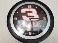 Dale Earnhardt Mancave Garage Collectors Wall Clock 11" Diameter