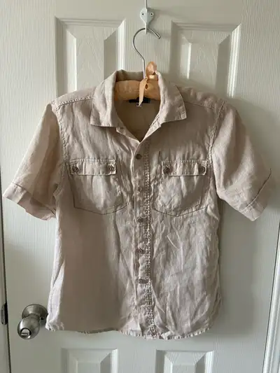 Jean Bourget Linen Shirt Kids, View more