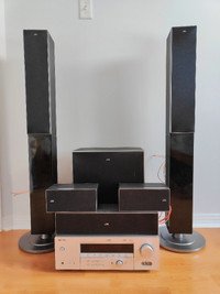 Yamaha HTR-5740 AV Receiver + Home Theater Sound System