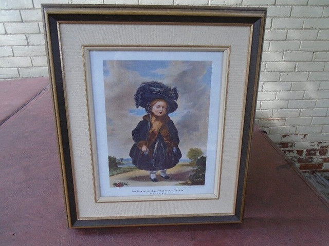 Vintage Queen Victoria Prints as Young Girl and in 1897 in Arts & Collectibles in Pembroke - Image 2