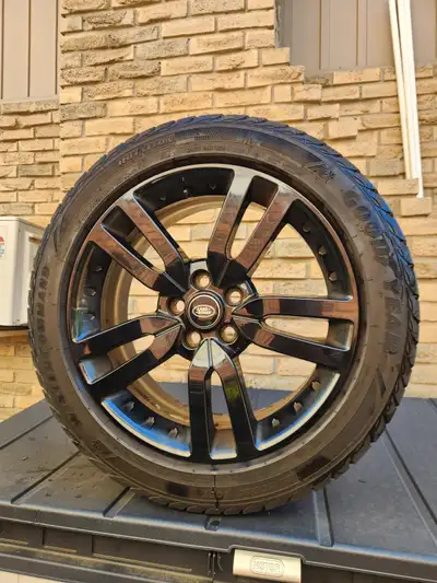Selling Land Rover LR4 Winter Tires with Rims, I have a set of 4 for sale. Tire tread is 9mm. Used f...