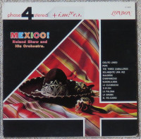 Roland Shaw & Orchestra - Mexico! - Phase 4 Vintage Vinyl LP