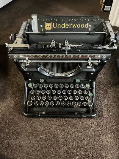 Underwood antique typewriter