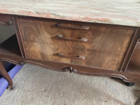  Marble top table