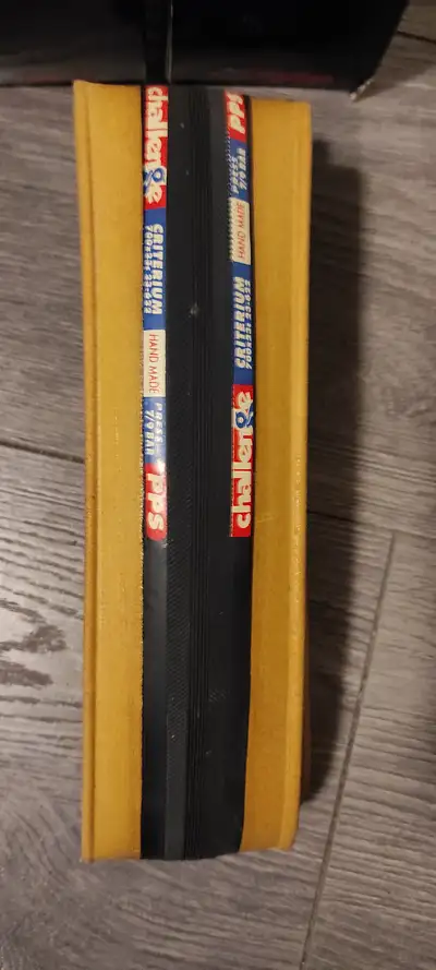 Challenge Criterium black/brown 700x23c tires, View more