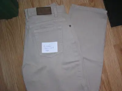 $5.00 ea. Ladies Jeans and Casual Pants Ladies size 10, 12, 13, View more
