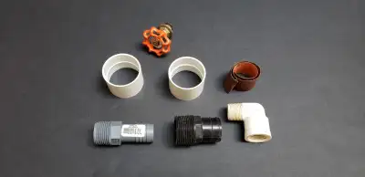 Plumbing Supplies – Couplings, Adapters, Elbow & Valve Stem, View more