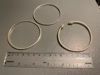 Sterling  silver bracelets - bangles