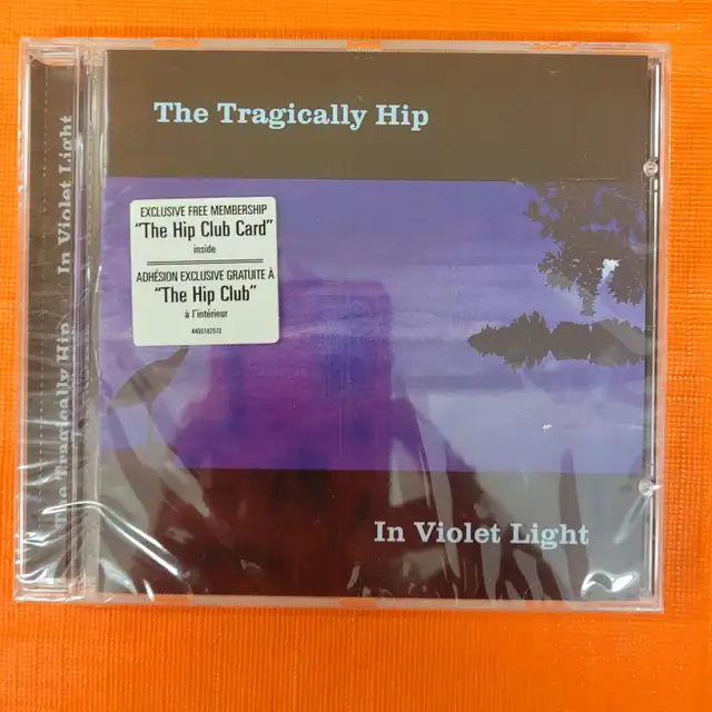 THE TRAGICALLY HIP - IN VIOLET LIGHT Factory Sealed cd