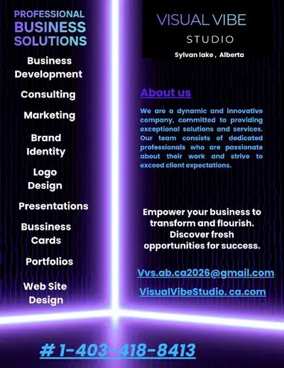 Your bussines needs a  Brand or website ?, View more