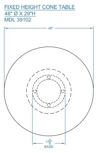 Round Wooden Conference / Dining Table in Dining Tables & Sets in City of Toronto - Image 5