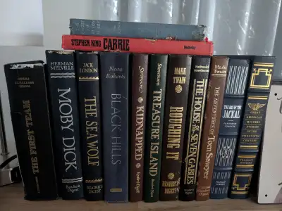 13 vintage novels, View more