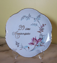 20th birthday decoration Plate