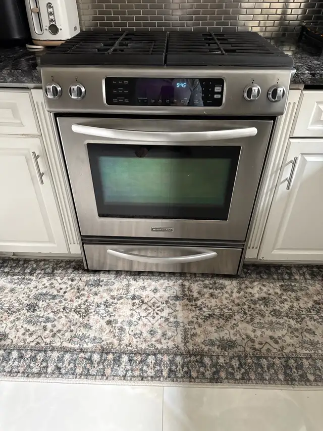 KitchenAid Stainless Steel Gas Range – Excellent Condition in Stoves, Ovens & Ranges in Markham / York Region - Image 3