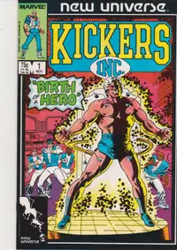 Marvel Comics - Kickers Inc. - Issues #1, 2, 3, 4, 5, 6, and 9.